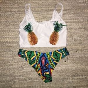 Zaful Color Mix Bikini